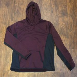 Maroon Under Armour hoodie